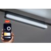 SMART TUYA Černé lištové LED svítidlo 330mm LiTrack Line 1F 13W CCT polohovatelné