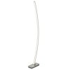 Stříbrná stojací LED lampa Addison 28W