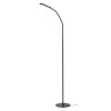 Černá stojací LED lampa Adelmo 10W CCT