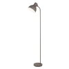 Šedá stojací lampa Derek pro žárovku E27