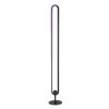 Černá stojací LED RGB lampa Barto 19W s DO