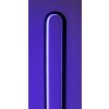 Černá stojací LED RGB lampa Barto 19W s DO