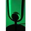 Černá stojací LED RGB lampa Barto 19W s DO