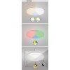 Bílé stropní LED svítidlo Bruce 590mm 40W RGB+CCT s DO