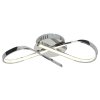 Chromové stropní LED svítidlo Aniela 450mm 20W