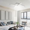 Chromové stropní LED svítidlo Alexis 665mm 24W