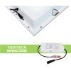 Bílý podhledový LED panel 30 x 120cm 16-35W Premium