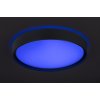 SMART WIFI Černé stropní LED svítidlo Achilles 500mm 40W RGB+CCT s DO