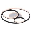Černé stropní LED svítidlo Aquila 530mm 50W CCT s DO