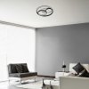 Černé stropní LED svítidlo Aquila 530mm 50W CCT s DO