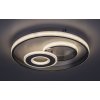 Chromové stropní LED svítidlo Celinda 400mm 40W