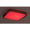 SMART WIFI Černé stropní LED svítidlo Arild 500x500mm 48W RGB+CCT s DO