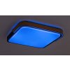 SMART WIFI Černé stropní LED svítidlo Arild 500x500mm 48W RGB+CCT s DO