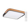 SMART WIFI Černé stropní LED svítidlo Arild 500x500mm 48W RGB+CCT s DO
