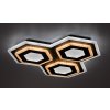 Černé stropní LED svítidlo Bitsi 415x415mm 72W CCT s DO