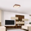 Zlaté stropní LED svítidlo Carmella hranaté 400x400mm 30W