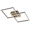Černé stropní LED svítidlo Ashton 400x400mm 24W