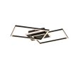 Černé stropní LED svítidlo Athelstan 500mm 40W