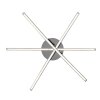 Chromové stropní LED svítidlo Cyclone 570mm 21W