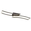 Černé stropní LED svítidlo Cirilla 820mm 40W
