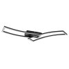 Černé stropní LED svítidlo Cirilla 820mm 40W