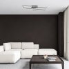 Černé stropní LED svítidlo Cirilla 820mm 40W