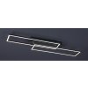 Stříbrné stropní LED svítidlo Demetrius 830mm 40W stmívatelné