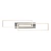 Stříbrné stropní LED svítidlo Demetrius 830mm 40W stmívatelné