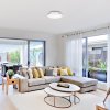 Chromové stropní LED svítidlo Danuta2 390mm 24W