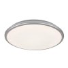 Stříbrné stropní LED svítidlo Engon 380mm 24W