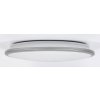 Stříbrné stropní LED svítidlo Engon 380mm 24W