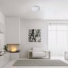 Stříbrné stropní LED svítidlo Engon 480mm 45W