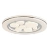 Chromové stropní LED svítidlo Lagertha 490mm 36W