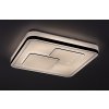 Černé stropní LED svítidlo Hecate 485x485mm 40W