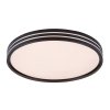 Černé stropní LED svítidlo Epora 390mm 25W