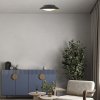 Černo-zlaté stropní LED svítidlo Hafsa 400mm 24W