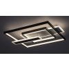 Černé stropní LED svítidlo Herkules 450x535mm 50W