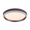 Hnědé stropní LED svítidlo Fontana 390mm 24W