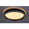 Hnědé stropní LED svítidlo Fontana 390mm 24W