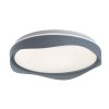 Šedé stropní LED svítidlo Israh 480mm 40W