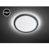 Stříbrné stropní LED svítidlo Lambert hranaté 250x250mm 15W IP44