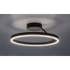 Černé stropní LED svítidlo Isaure 400mm 24W CCT