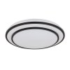 Černé stropní LED svítidlo Lupita 490mm 40W CCT s DO