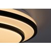 Černé stropní LED svítidlo Lupita 490mm 40W CCT s DO