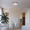 Černo-zlaté stropní LED svítidlo Gandor 390mm 24W CCT s DO