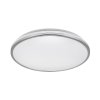 Chromové stropní LED svítidlo Linden kulaté 490mm 50W CCT s DO