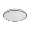Chromové stropní LED svítidlo Linden kulaté 490mm 50W CCT s DO