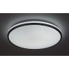 Chromové stropní LED svítidlo Linden kulaté 490mm 50W CCT s DO