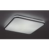 Chromové stropní LED svítidlo Linden hranaté 455x455mm 72W CCT s DO
