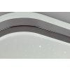 Chromové stropní LED svítidlo Linden hranaté 455x455mm 72W CCT s DO